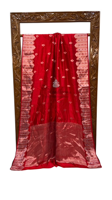 Pure Mango Silk Banarasi Handloom Saree