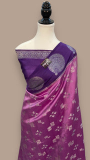 Pure Mango Silk Banarasi Handloom Saree - The Handlooms
