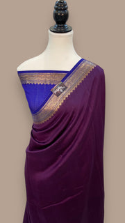Pure Chiniya Silk Handloom Banarasi Saree - The Handlooms