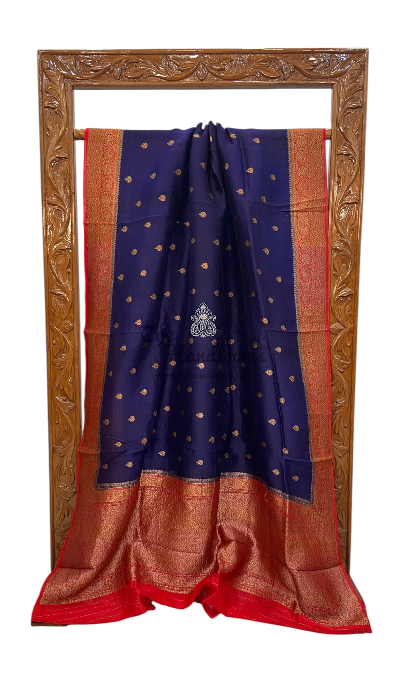 Pure Kora Handloom Banarasi Saree - The Handlooms
