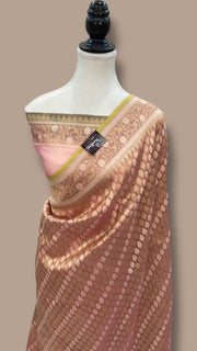 Pure Tissue Reshmi zari Banarasi Saree - The Handlooms