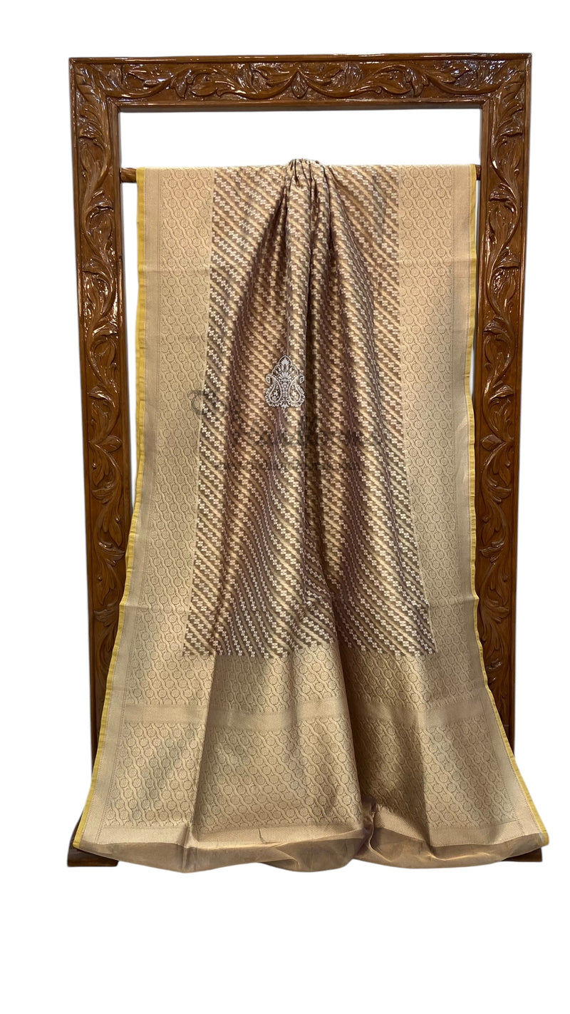 Pure Tissue Reshmi zari Banarasi Saree - The Handlooms