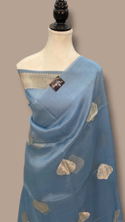 Pure Kora Handloom Banarasi Saree - The Handlooms