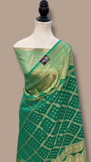 Pure Kora Handloom Banarasi Saree - The Handlooms