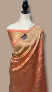 Pure Dupion Silk Banarasi Handloom Saree - The Handlooms