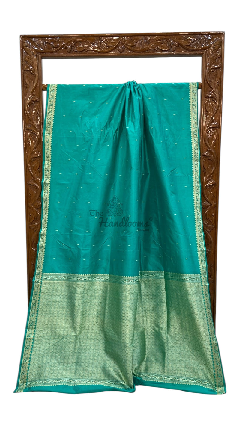Pure Katan Silk Banarasi Handloom Saree - The Handlooms