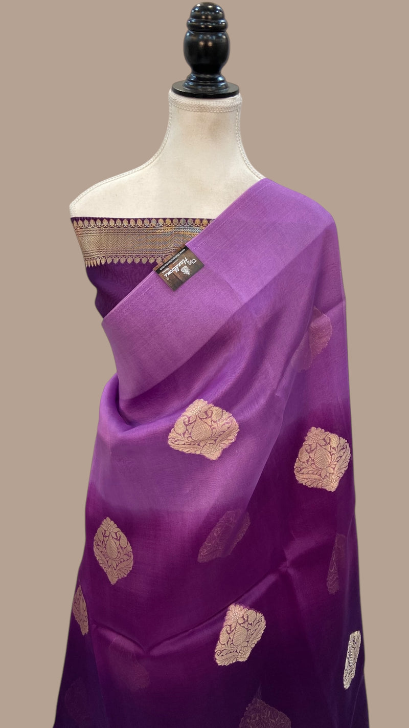 Pure Kora Handloom Banarasi Saree - The Handlooms