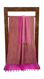 Pure Khaddi Georgette Handloom Banarasi Saree - The Handlooms