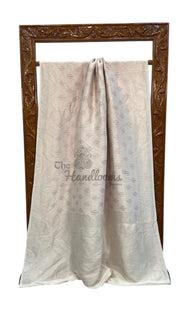 Pure Moonga Khaddi Handloom Banarasi Saree - The Handlooms