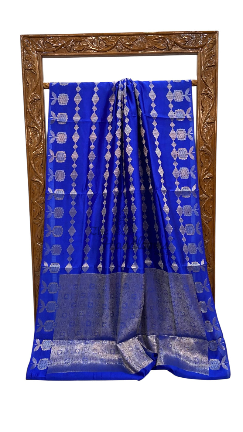 Pure Mango Silk Banarasi Handloom Saree - The Handlooms