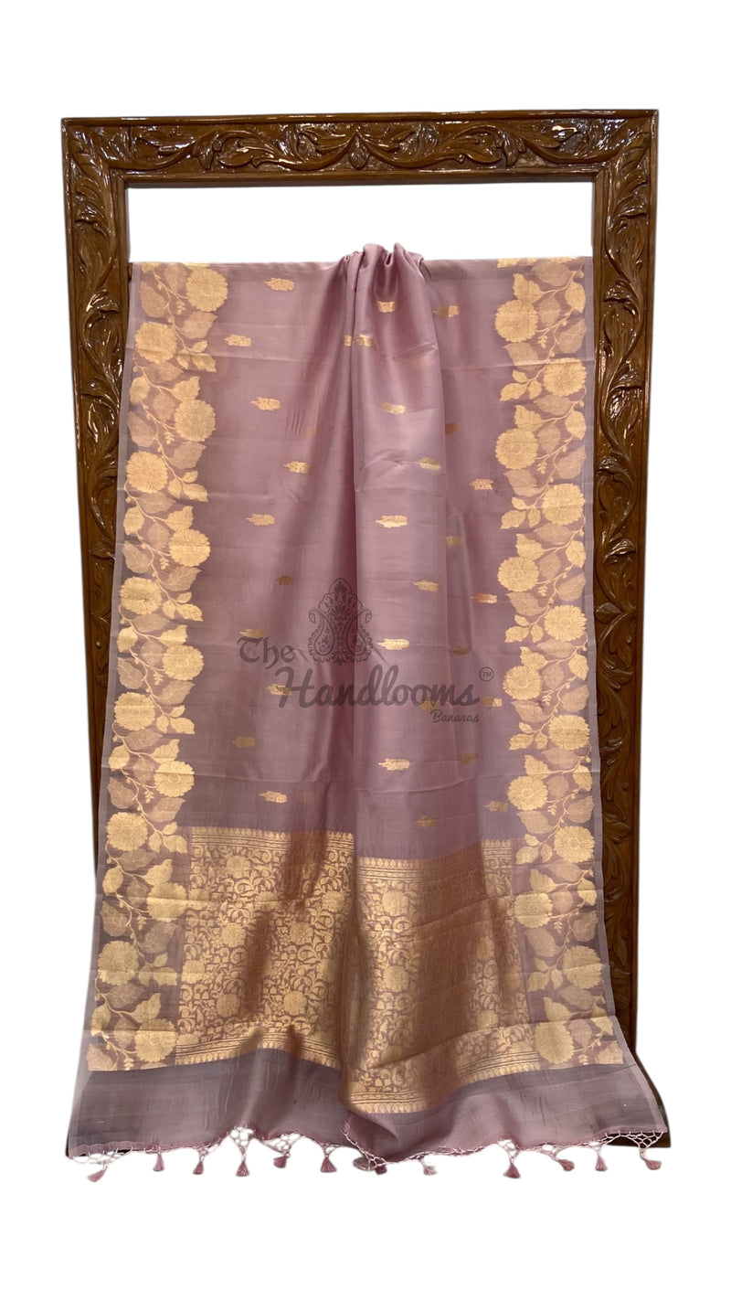 Pure Kora Handloom Banarasi Saree - The Handlooms