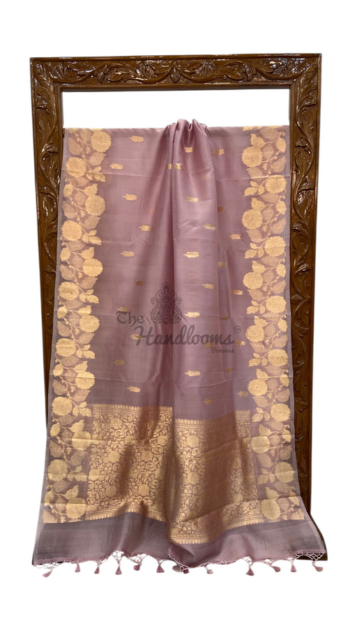 Pure Kora Handloom Banarasi Saree - The Handlooms
