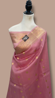 Pure Kora Handloom Banarasi Saree - The Handlooms