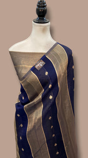 Pure Kora Tissue Handloom Banarasi Saree - The Handlooms