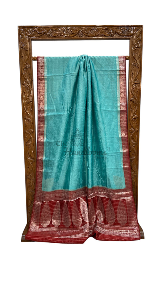 Pure Chiniya Silk Handloom Banarasi Saree - The Handlooms