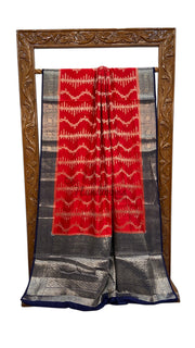 Pure Chiniya Silk Handloom Banarasi Saree - The Handlooms