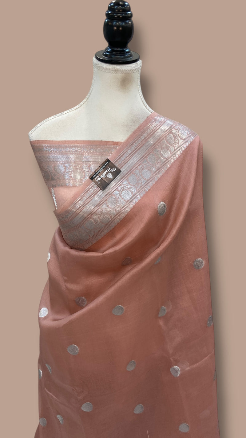Pure Kora Handloom Banarasi Saree - The Handlooms