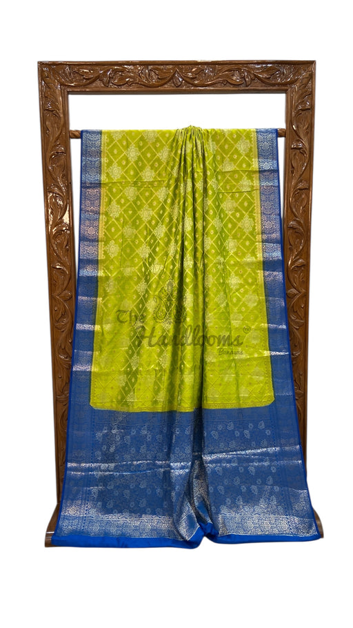 Pure Chiniya Silk Handloom Banarasi Saree - The Handlooms