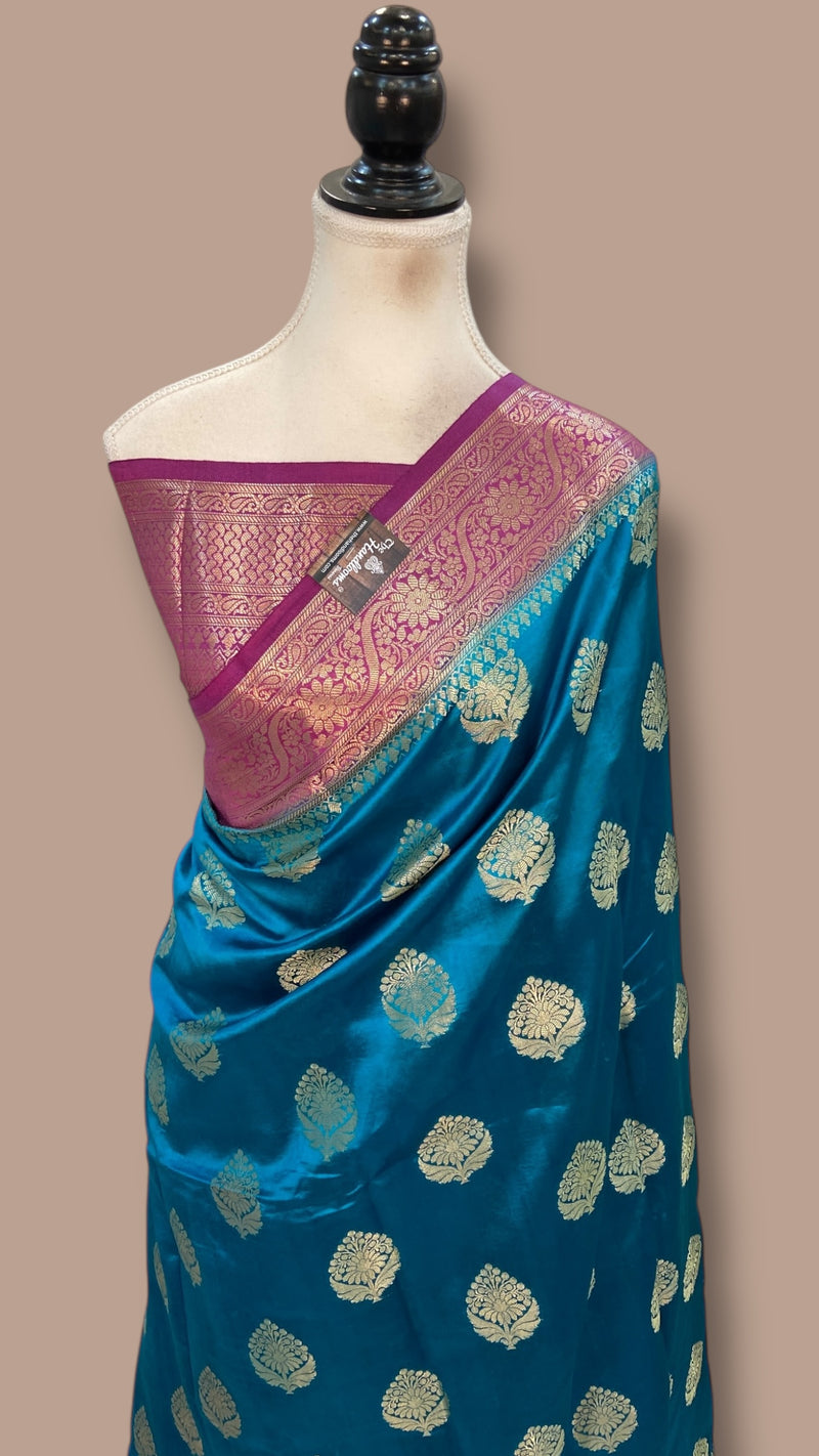Pure Dupion Silk Banarasi Saree