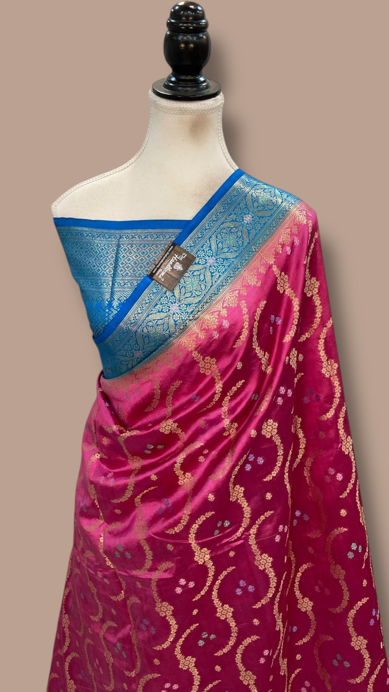 Pure Dupion Silk Banarasi Saree