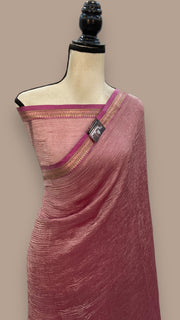 Pure Kora Tissue Handloom Banarasi Saree - The Handlooms