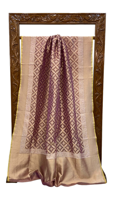 Pure Tissue Reshmi Zari Banarasi Brocade Handloom Saree