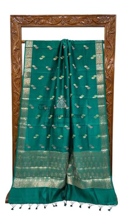 Pure Mango Silk Banarasi Handloom Saree