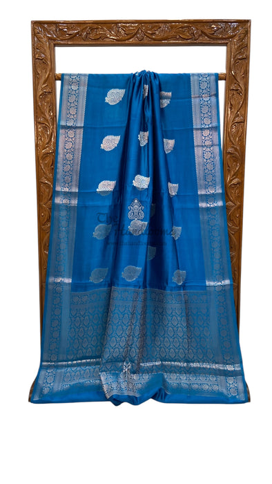 Pure Mango Silk Banarasi Handloom Saree