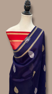 Pure Kora Handloom Banarasi Saree - The Handlooms
