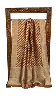 Pure Kora Tissue Handloom Banarasi Saree - The Handlooms