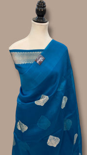 Pure Kora Handloom Banarasi Saree - The Handlooms