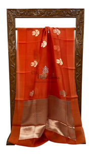 Pure Kora Handloom Banarasi Saree - The Handlooms
