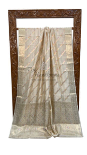 Pure Mango Silk Handloom Banarasi Saree - The Handlooms