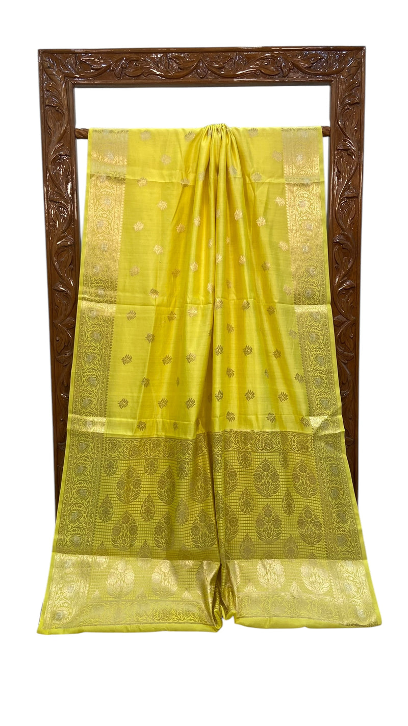 Pure Chiniya Silk Banarasi Saree - The Handlooms