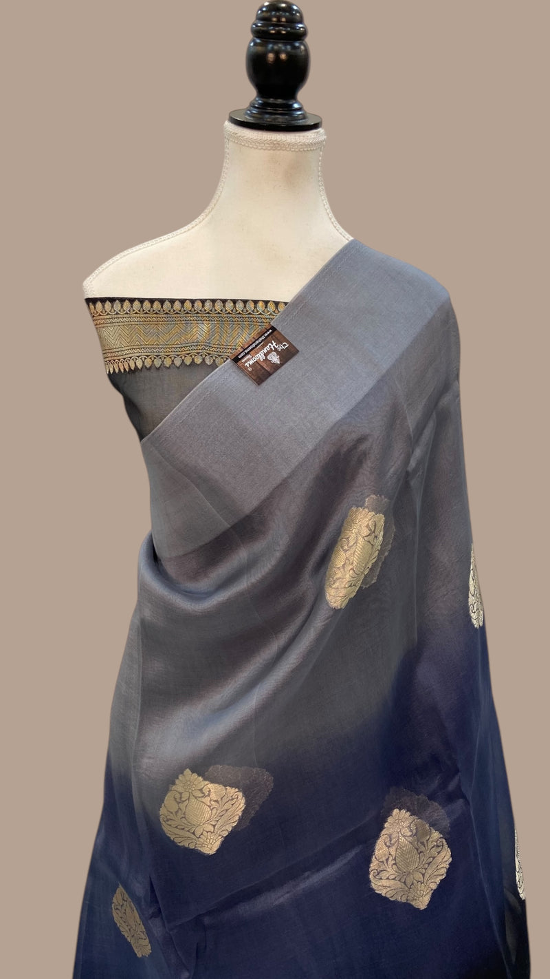 Pure Kora Handloom Banarasi Saree - The Handlooms