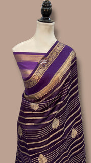 Pure Kora Handloom Banarasi Saree - The Handlooms