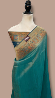 Tissue Silk Handloom Banarasi Saree - The Handlooms