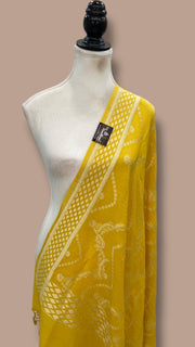 Pure Moonga handloom Dupatta - The Handlooms