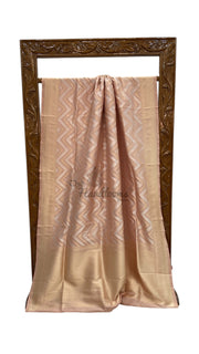 Pure Katan Silk Banarasi Handloom Saree - All Over Sona Roopa Jaal Work - The Handlooms
