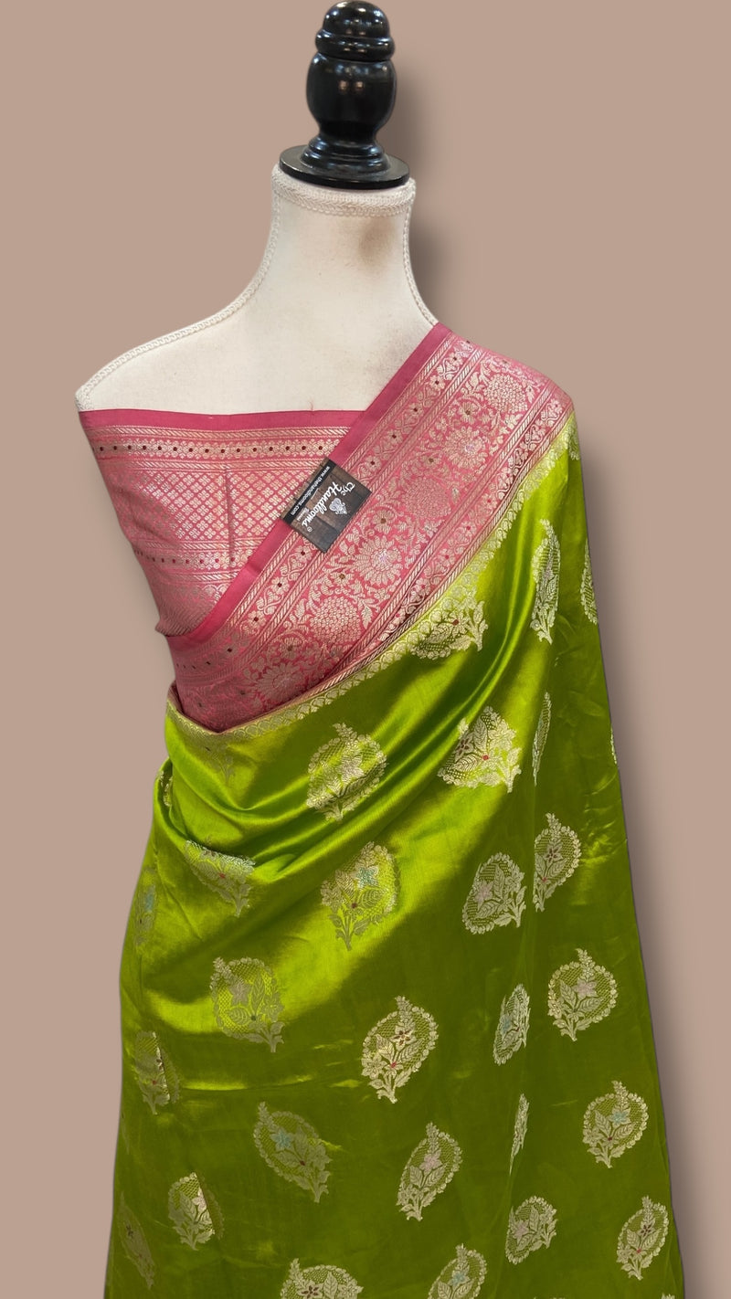 Pure Dupion Silk Banarasi Saree