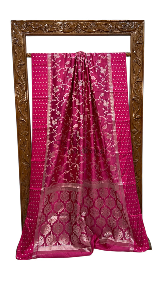 Pure Mango Silk Banarasi Handloom Saree - The Handlooms