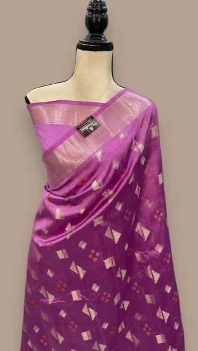 Pure Mango Silk Banarasi Handloom Saree