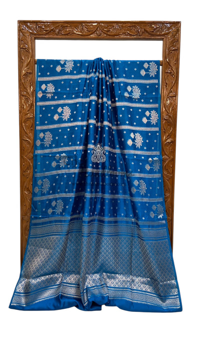 Pure Mango Silk Banarasi Handloom Saree