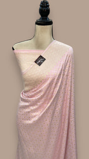 Pure Moonga Khaddi Handloom Banarasi Saree - The Handlooms