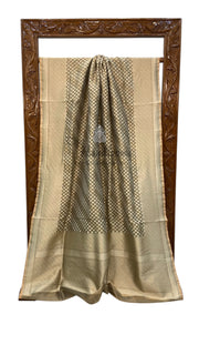 Pure Tissue Reshmi zari Banarasi Saree - The Handlooms