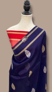 Pure Kora Handloom Banarasi Saree - The Handlooms