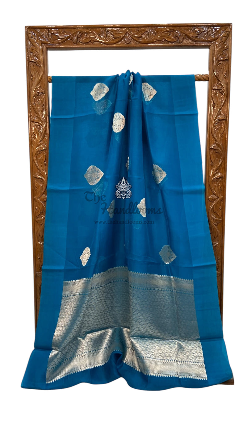 Pure Kora Handloom Banarasi Saree - The Handlooms