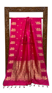 Pure Katan Silk Banarasi Handloom Saree - The Handlooms