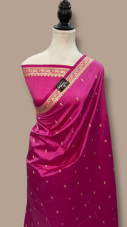 Pure Katan Silk Banarasi Handloom Saree - The Handlooms