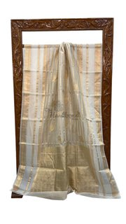 Pure Kora Handloom Banarasi Saree - The Handlooms